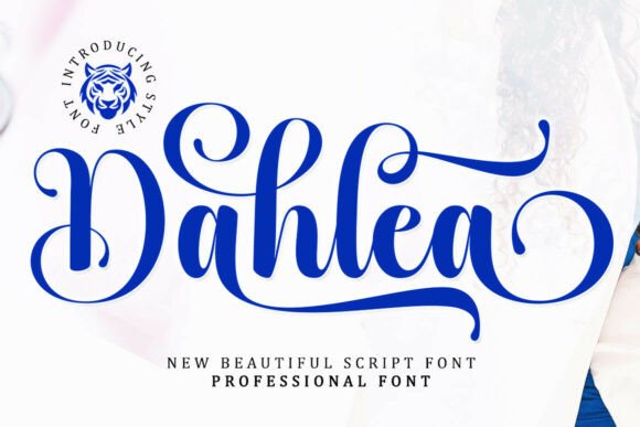 Dahlea Script Font: Elegance for Editorial Projects