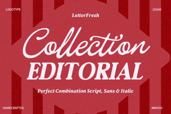Editorial Collection Duo: A Timeless Font for Small Business Branding