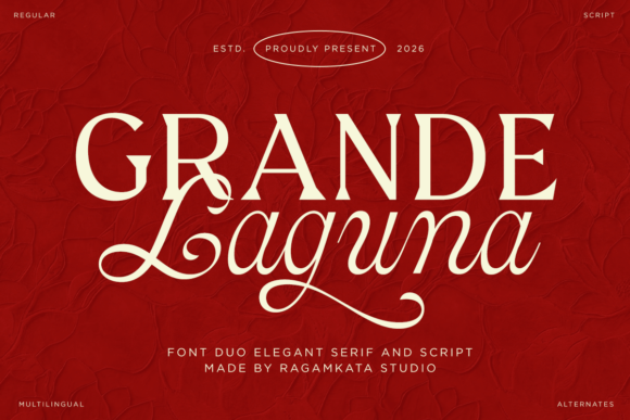 Grande Laguna: A Refined Font for Campaign Design