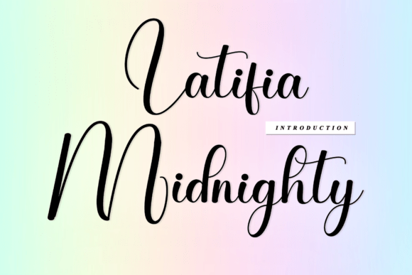 Latifia Midnighty: A Script Font That Sharpens Campaigns