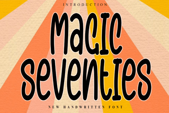 Magic Seventies: A Crisp Handwritten Font for Campaigns
