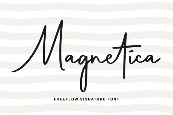 Magnetica Font: A Modern Script for Sophisticated Digital Design