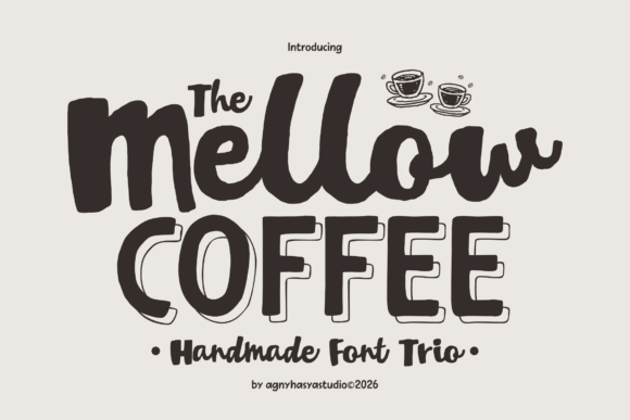 Mellow Coffee: A Warm Font for Editorial Design