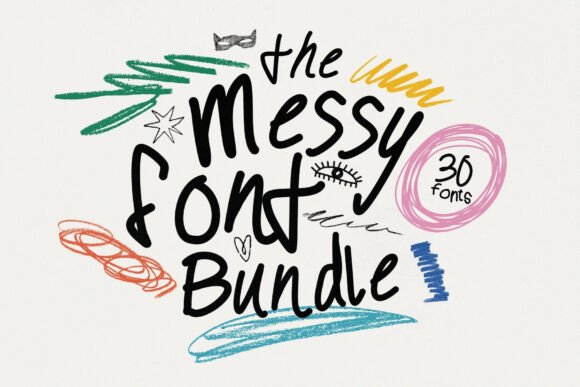 Messy Type Bundle: A Designer's Real Branding Test