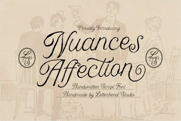 Nuances Affection: A Script Font for Editorial Charm