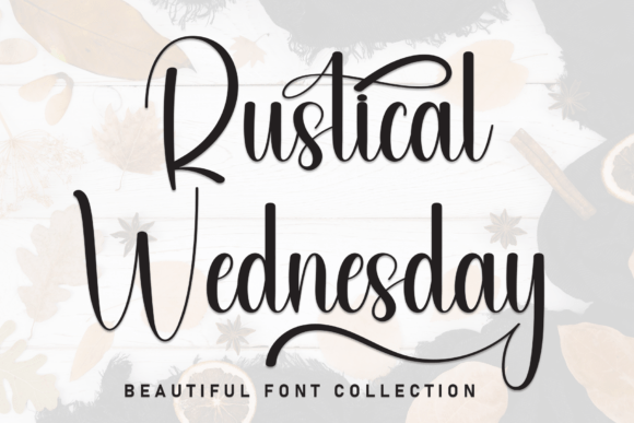 Rustical Wednesday: A Handwritten Font for Editorial Charm