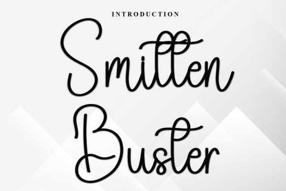 Smitten Buster: A Festive Font for Holiday Campaigns