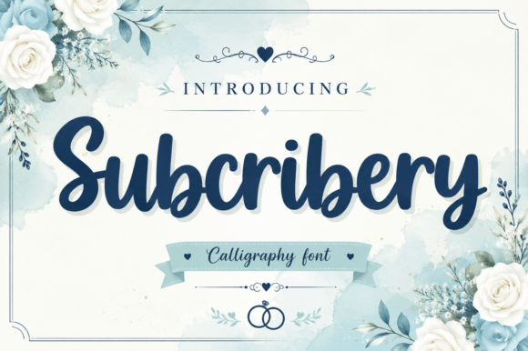 Subscribery: A Warm Brush Script Font for Web Designers