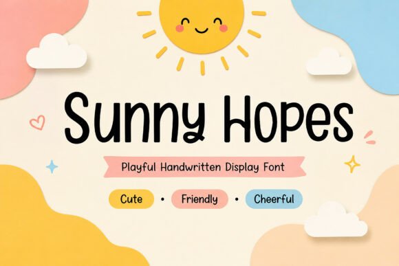 Sunny Hopes: A Warm Handwritten Font for Small Businesses