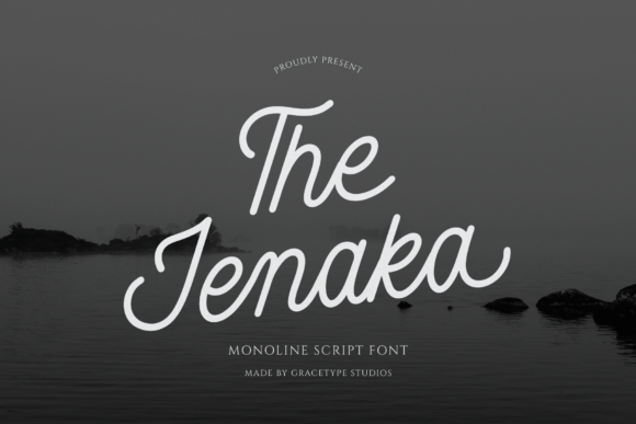 The Jenaka: A Refined Script Font for Creative Makers