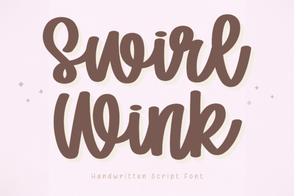The Swirl Wink Font: A Friendly Handwritten Typeface for Your Business