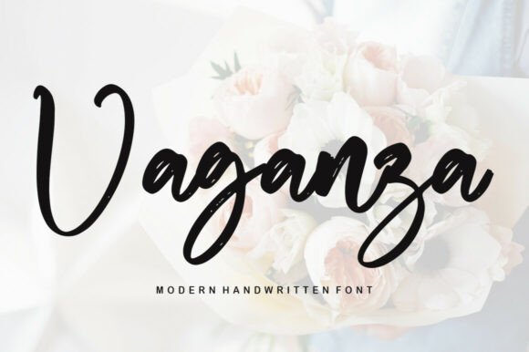 Vaganza: A Delicate Handwritten Font for Playful Branding