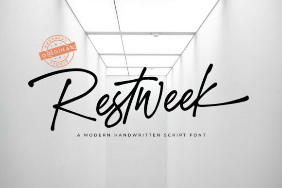 Why Restweek Became My Go-To Script Font for Branding
