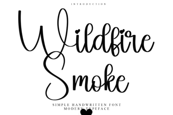 Wildfire Smoke Script Font: A Maker's Design Favorite